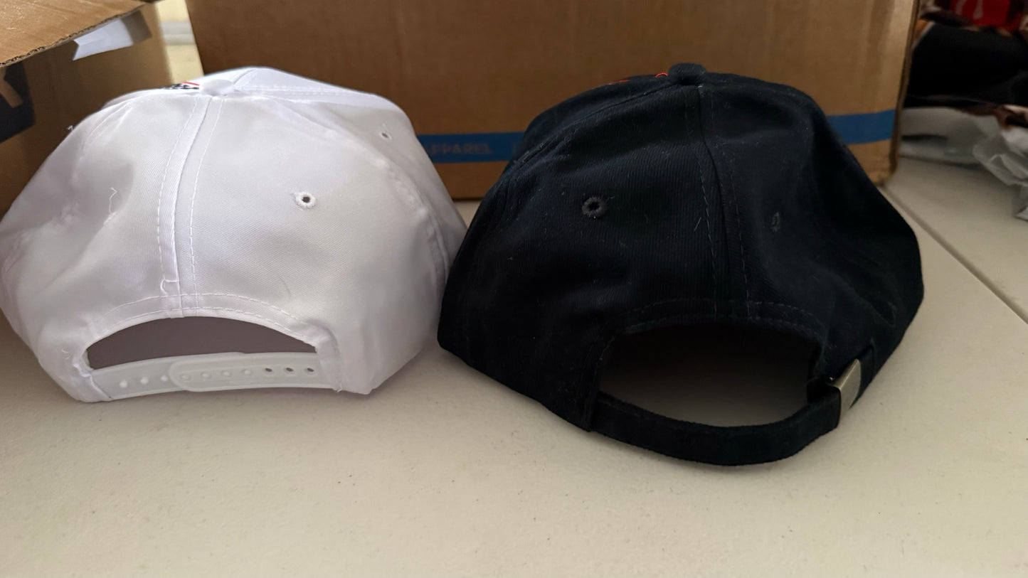 JJ Hickle Racing Hat Throw Back Style